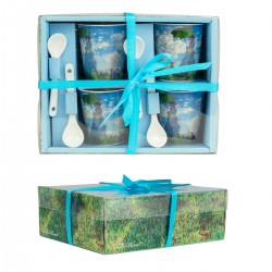 Set De 4 Tasses + Cuillères...