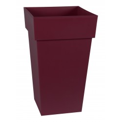 Pot haut carré TOSCANE 39CM...