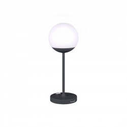 Lampe MOOON FERMOB Carbone...