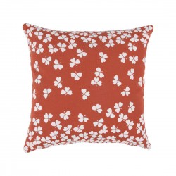 Coussin TREFLE 44X44 Ocre...
