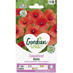 GONDIAN Coquelicot ROUGE...