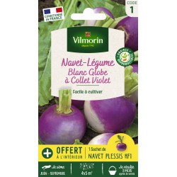 VILMORIN NAVET-LÉGUME blanc...