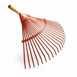 Balai À Gazon Dents Plates...