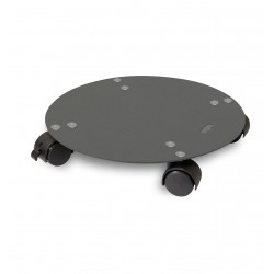 Support à roulette rond...