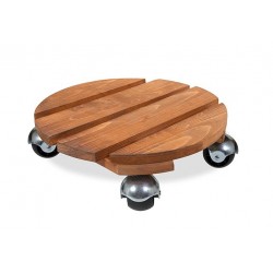 Support à roulette rond ø30...