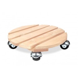 Support à roulette rond...
