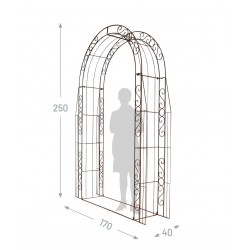 Arche poétique l170x40-h250...