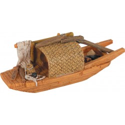 ASIE Pagode décor aqua...