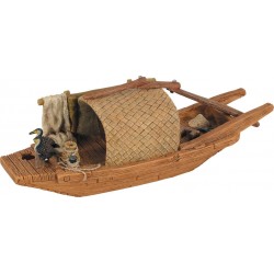 ASIE Pagode décor aqua...