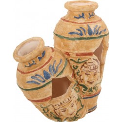 EGYPT 2 poteries décor aqua