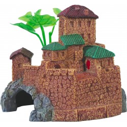 Village mediéval décor aqua...