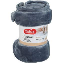 SIMPLY Plaid confort Gris...