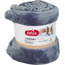 SIMPLY Plaid confort Gris...