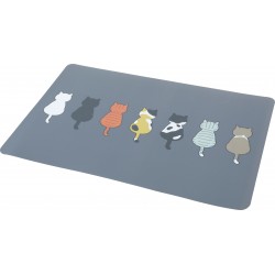 SET POUR ÉCUELLES Chat de dos