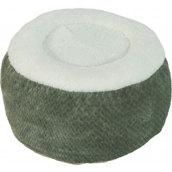 OLYMPE Pouf Chat Kaki