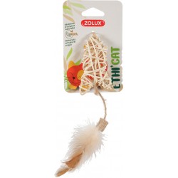 ETHI'CAT Poisson jouet Rotin