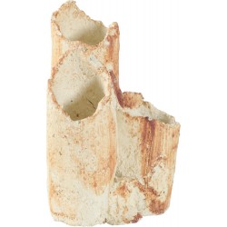 Tube triple debout décor aqua