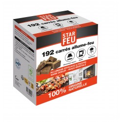 STAR FEU CARRÉS ALLUME-FEU...