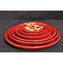 Soucoupe Ø41 COQUELICOT...