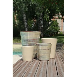 Vase SYDNEY Ø33 CREME...