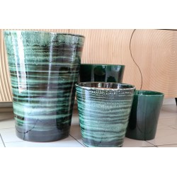 Vase SYDNEY Ø25 JADE Terre...