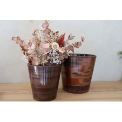 Vase ODYSSEE Ø23 CHATAIGNE...