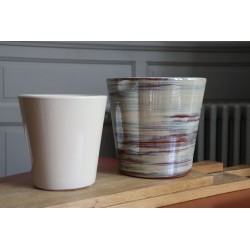 Vase ODYSSEE Ø18 CREME...