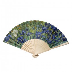 Éventail Iris 37X21-VAN GOGH