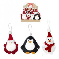 Peluche Boule Pere-Noël...