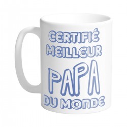 Mug Certifié Meilleur Papa...