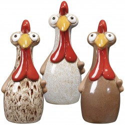 Poule galline terre cuite...