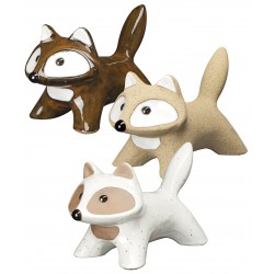 Renard foxy terre cuite...