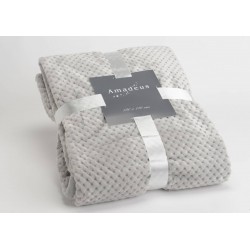 Plaid Damier Gris Cl 130X170