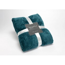 Plaid Damier Emeraude 130X170