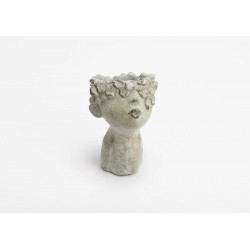 Vase Enfant Fleurs H18
