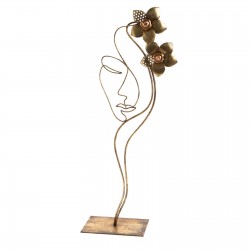 Statuette Visage Flr H52