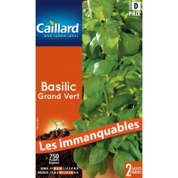 Graines Basilic Grand Vert...