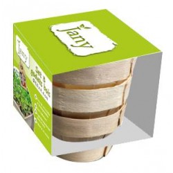 Godets bois Ø8.5-H6 Bois...