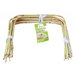 Agrafes x10 20X20 Bambou