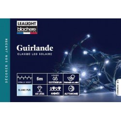 Guirlande Solaire Led Blanc...