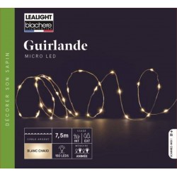Guirlande Micro Led Blanc...