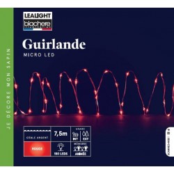 Guirlande Micro Led Rouge...