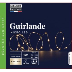 Guirlande Micro Led Blanc...