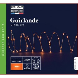 Guirlande Micro Led Orange...