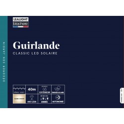 Guirlande Solaire Led Blanc...