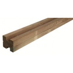 Poteau rainure h 7X7-H220...