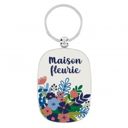 Porte-Clés Maison Fleurie...