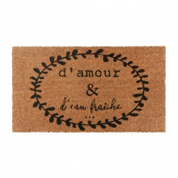 Paillasson D'Amour Et D'Eau...