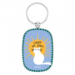 Porte-Cles Chat Va Bien...