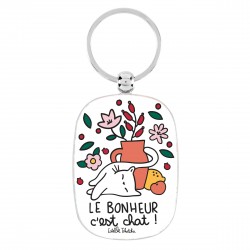 Porte-Clés Le Bonheur C'Est...